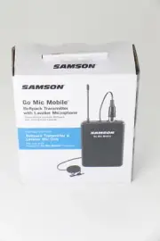 Samson Go Mic Mobile PXD2 Wireless Beltpack Transmitter Lavalier Microphone U48C