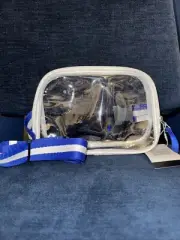 Target Bullseye's Playground Clear Game Day Fanny Packs - BLUE (NEW W/ TAG)