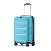 Tosca Comet PP 20" Cabin Travel Hard Case Suitcase Luggage 55x40x25cm - Teal