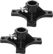 Kisangel 2pcs Durable Flanged Cymbal Sleeves for Drum Kit Lightweight and Portable for Enhancing Your Percussion Setup and Practical Drum Accessories