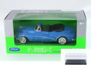 DIECAST CAR & DISPLAY CASE 1953 BUICK SKYLARK ROYAL BLUE WELLY 24027C-BL 1/24