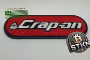 2 PACK Crap-on 3D Printed Magnet (novelty) toolbox changing table Emblem