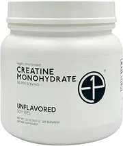 E1P Creapure™ Creatine Monohydrate (600g) 120 Servings Non-GMO Vegan Fermented, Certified Halal and Kosher