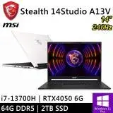 在飛比找遠傳friDay購物精選優惠-MSI微星 Stealth 14Studio A13VE-0