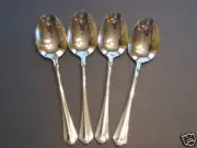 4 JUILLIARD SERVING SPOONS ONEIDA NEW 18/10 S/S FREE SHIP US ONLY