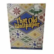 AEG That Old Wallpaper Game Colors Shapes Match Sealed New 7114