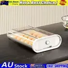 Egg Container Egg Tray Organizers Automatic Rolling Egg Trays for Refrigerator -