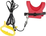 Bird Harness Leash Elastic Portable Easy to Wear Traction Rope with Hook for Birds Parrots (L)