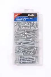 Blue Spot Tools - 300 Pce Assorted Nut, Bolt and Washer Set
