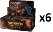MTG Magic The Gathering Strixhaven DRAFT Booster CASE (6 Boxes) SEALED!