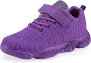 [Voxge] Boys Sneakers Girls Athletic Shoes Kids Hook and Loop Fashion Shoes