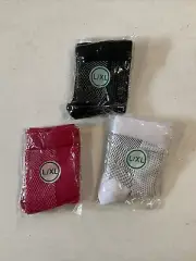 Compression Pain Relief Socks L/XL Red Black White 3 Pack