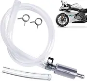 Brake Bleeder Hose, Brake Fluid Bleeder Hose, Single-Way Check Valve Connector Replacement for Clutch Hydraulic System Scooter Motorcycle Car Repair