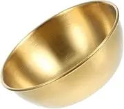 CHILDWEET Modern Design Stainless Steel Sauce Dish Mini Dipping Bowl Separate Sections for Sushi Condiments Ketchup and Appetizers