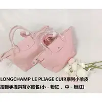 在飛比找旋轉拍賣優惠-LONGCHAMP LE PLIAGE CUIR 水餃包 小