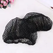 12 Pcs Head Cover Bonnet Mesh Crochet Hair Net Ballet Hair Net