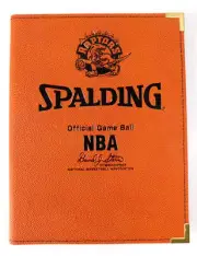 Spalding Toronto Raptors NBA Notebook Notepad Basketball Business Portfolio