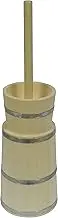 Wooden World Wooden Butter Churn - Butter Dish for Making Traditional Butter - 5 litres
