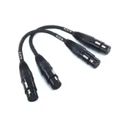 WJSTN Suanqi 3Pin XLR Microphone Cable - XLR Female to Female Adapters, DMX Cabl