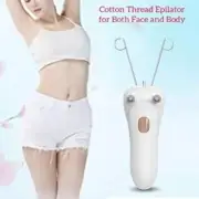 Electronic Eyebrow Threading Epilator Face Body Threader Hair Remover Machine AU
