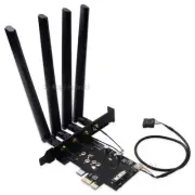 BCM94360CD BCM943602CDP WIFI WLAN Card to PCI-e 1x 16x Desktop PC WIFI Adapter