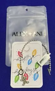 Alex and Ani Christmas Gingerbread Toggel Bracelet New