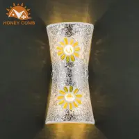 在飛比找momo購物網優惠-【Honey Comb】裂紋玻璃壁燈(BL-52041)
