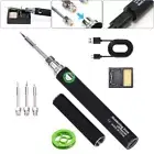 Cordless Soldering Iron Kit USB Rechargeable Portable Cordless Soldering Kit New