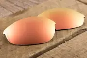 Bronze Peach Rose Gold Mirrored Polarized Sunglass Lenses for Oakley Half Jacket