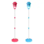 Standing Bubbles Machine Automatic Children Bubble Maker with Light Rechargeable