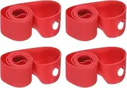 uxcell 4pcs Bicycle Rim Strip 12" x 20mm PVC Bike Tire Liner Bicycle Wheel Rim Tape Inner Tube Tape Anti-Scratched Guard Cushion Pad Protector for Road MTB Mountain Bike