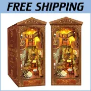 Creative 3D Book Nook Kit - Magical DIY Decor with LED Night Light Addition