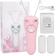 Facial Hair Remover, Ladies Beauty Epilator, Electric Cordless Cotton Thread Epilator for Upper Lips Cheek Chin Arm Leg, Rechargeable Face and Body Hair Removal Trimmer Shaver()
