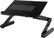 NUOBESTY Adjustable Height Bed Desk Folding Laptop Table Heat-Emitting Comfortable