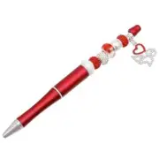 DST Sorority Bling Bead and Charm Red Pen