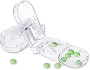 1st Care Pill Cutter with Storage, Cut Pills for Easy Swallowing, Strong, Precise Cutting and Compact