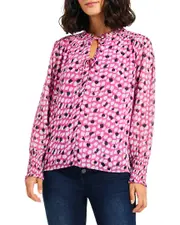 NIC+ZOE Petite Vivid Dot Top