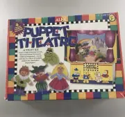 Alex Toys Puppet Theatre Set. 4 Stitched Puppets & Backgrounds Royal Family