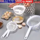 Flour Sieve Colander Fine Mesh Oil Strainer Sifter Sugar Filter Kitchen Gadgets