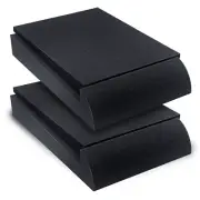 Studio Monitor Isolation Pads – 5" Foam Speaker Risers Reduce Vibration & Noise