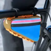 Lightweight and Waterproof Triangle Bag for Bikes Easy to Mount and Access