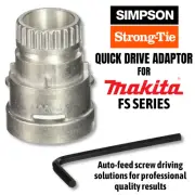 Makita Autofeed Screw Simpson Strong Strong-Tie Quik Drive For Screwdriver