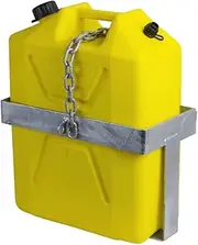 Generic 20L Yellow Steel Jerry Can Holder - Boat Box Jet-Ski Trailer Caravan
