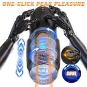CyberSkin Galaxy Voy Thrusting & Rotating Auto Masturbator Heater Stroker Mens
