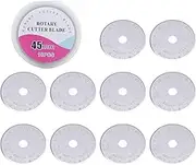 45mm Cutter Blades Crafting Kit Incl 5 Blades A3 Cutting Mat Acrylic Ruler Craft Clips Ideal for Sewing Quilting Patchworking and Crochet X