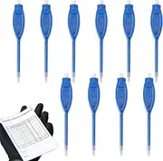 Golf Score Pen - 10 Pack Oval Golf Score Pens with Clip, 2H Markers for Games | Golf Accessories, Writing Tools, Tools For Reun