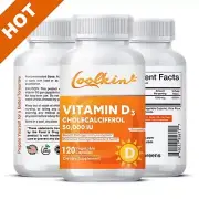 Vitamin D3 Cholecalciferol 50,000 IU - Immune Support,Enhances Tooth,Bone Health