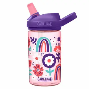 【CAMELBAK】400ml eddy+兒童吸管運動水瓶RENEW(運動水瓶/隨行杯/水壺/吸管水壺/旅行)