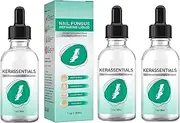 Kerassentials Toenail Fungus Treatment Oil,Toe Fungus Nail Treatment,kerressentials for toenail fungus,Restores Discolored & Damaged Nails to a Healthy Appearance,Safe