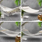Gardeon Camping Hammock Chair Swing Bed Hanging Seat Outdoor Portable Hammocks